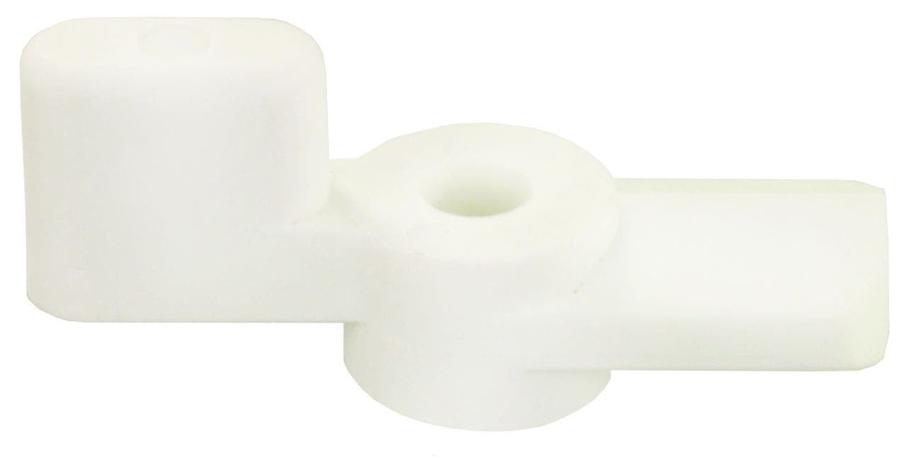 Jr Products (11815 White 1/16" Fold Down Entry Door Holder   Door Catch  Used To