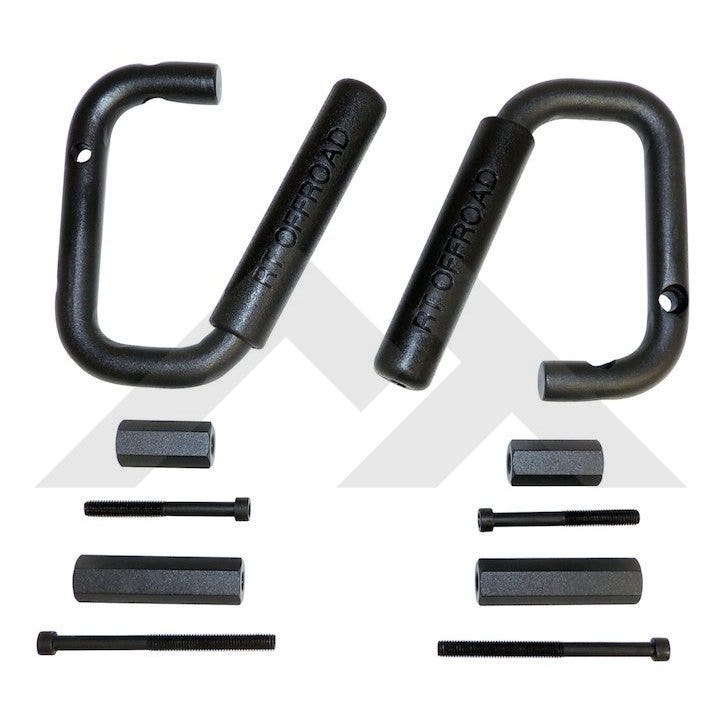Crown Auto Grab Handle Set Blk Steel Hndl Set Rt27049 Crown Auto Grab Handle Set