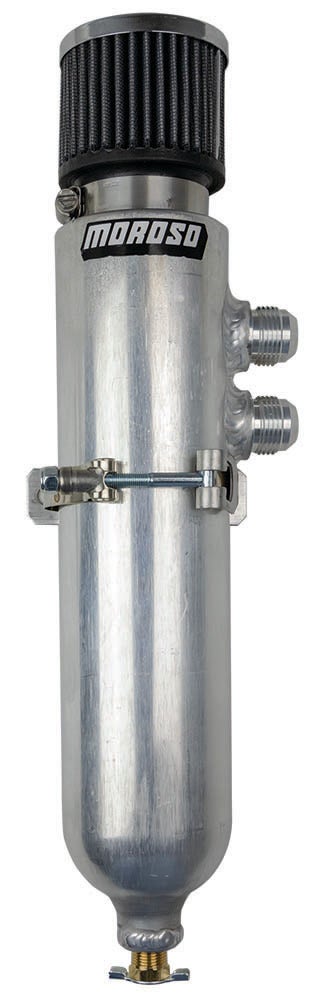 Moroso 85466 Vacuum Pump Breather Tank   Vacuum Pump Breather Tank