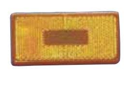 Fasteners Unlimited 89-181A Amber Rectangular Replacement Lens   Tail Light