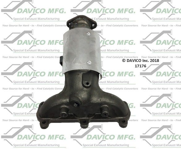 Davico Mfg Catalytic Converter P/N:17176  Catalytic Converter P/N: