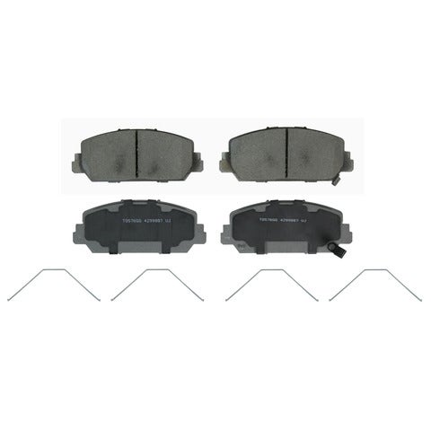 Wagner Brake Disc Brake Pad Set P/N:Qc1697  Disc Brake Pad Set P/N: