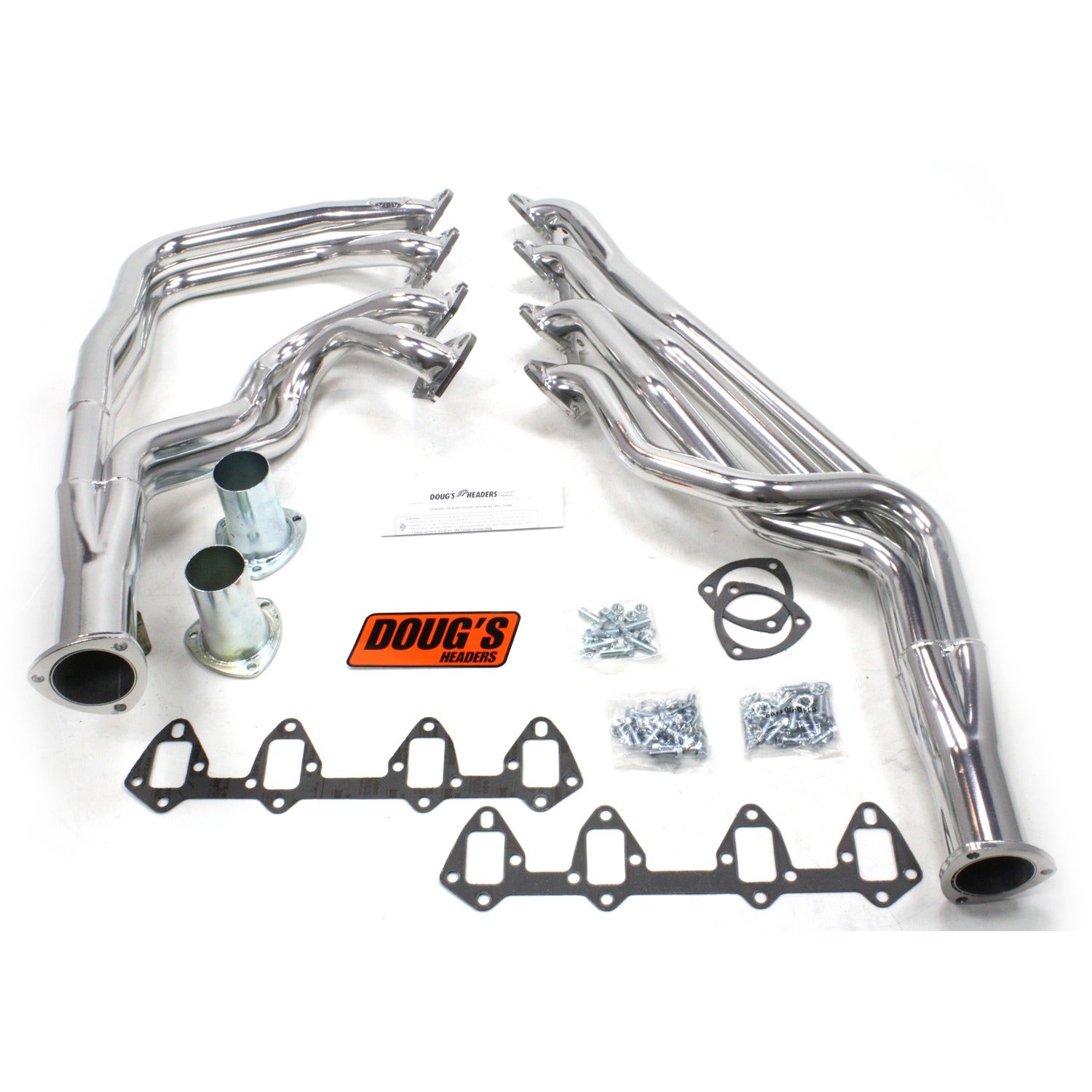 Doug's Headers D625 1 3/4" 4-Tube Full Length Header Ford Fairlane 66-70 Fe
