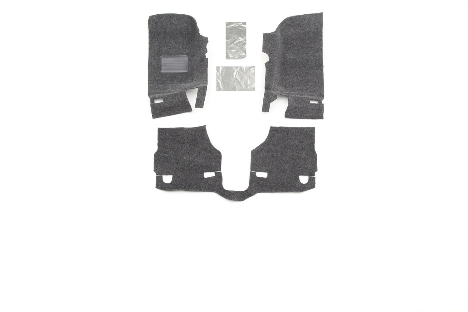 Bedrug Brjl18f4 Bedrug Floor Kit Fits 18-23 Wrangler (Jl)    Floor Kit Fits