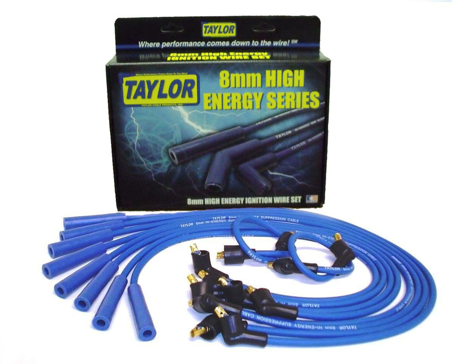 Taylor Cable 64652 High Energy 8Mm Ignition Wire Set   Spark Plug Wire Set High