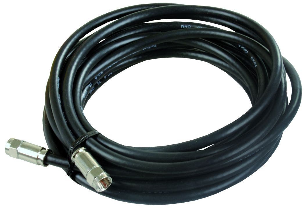 Jr Products 47975 Rg6 Exterior Hd/Satellite Cable - 20'   Audio/ Video Cable;