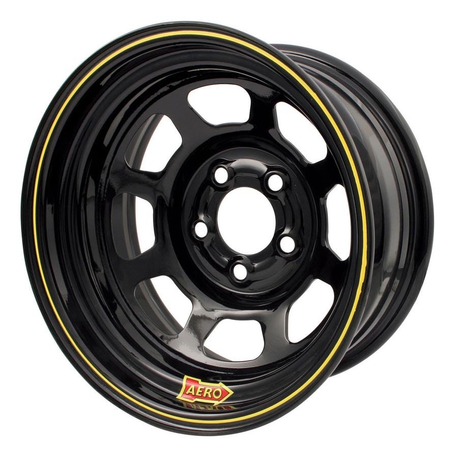 Aero Race Wheel 50-184530 15X8 3In. 4.50 Black Aero Race Wheel  15X8 3In. 4.50