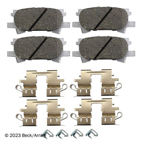 Beck/Arnley Disc Brake Pad Set P/N:085-6741  Disc Brake Pad Set P/N: