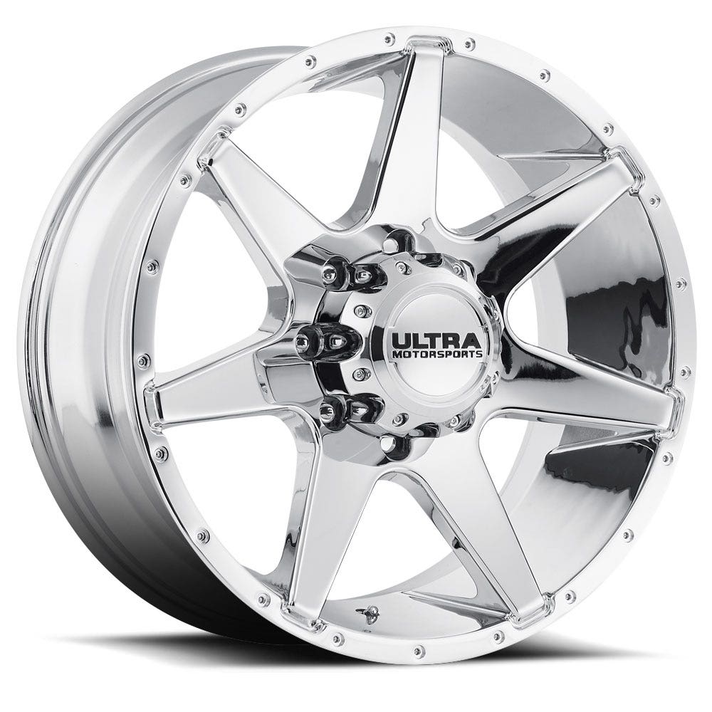Ultra Wheel 205C Tempest Chrome Plated Wheel With Chrome Finish (18X9"/8X170mm,