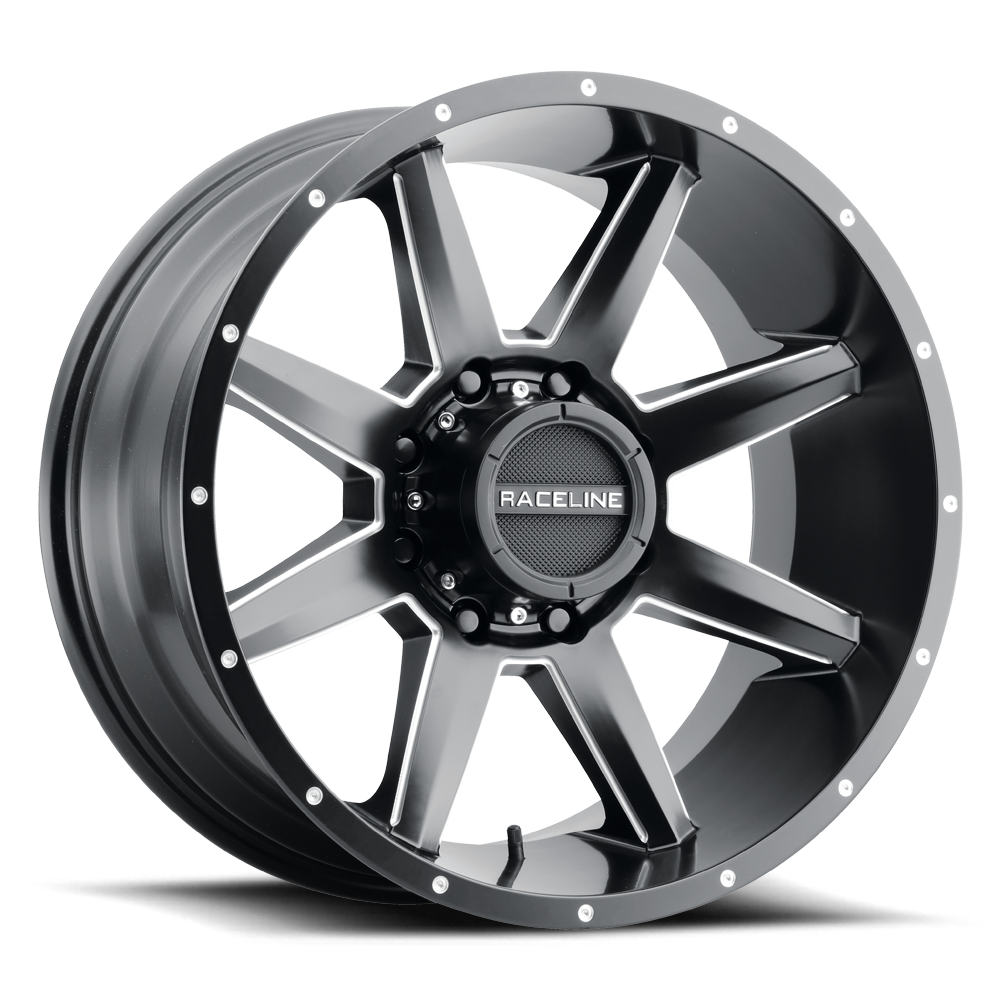 Stryker Satin Black Milled 20X9 6X1 Stryker Satin Black Milled 20X9 6X1