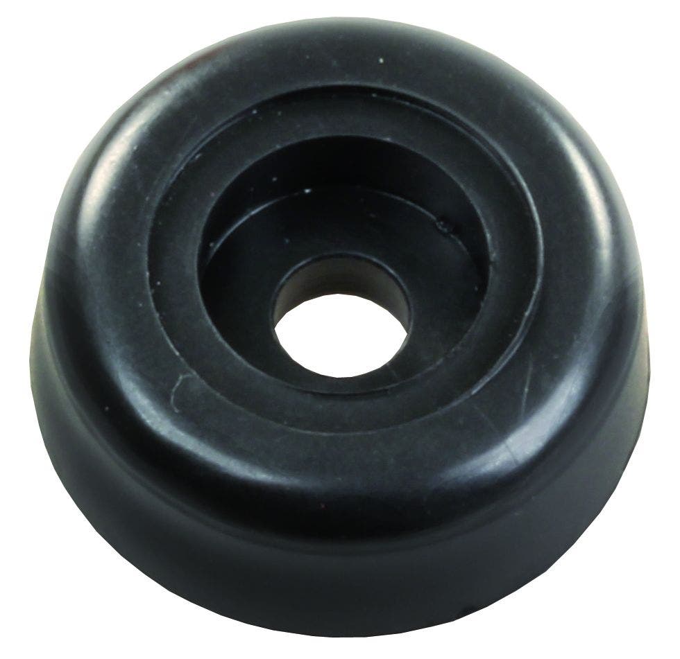Jr Products 11005 Screen/Entry Door Bumper   Door Stop Bumper; Color - Black