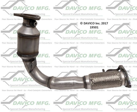 Davico Mfg Catalytic Converter P/N:19501  Catalytic Converter P/N: