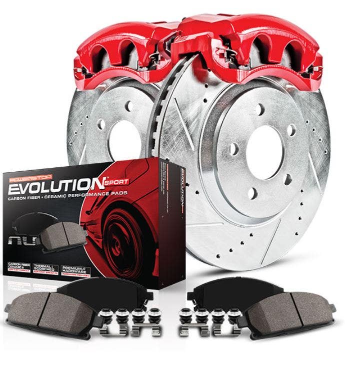 Powerstop Kc2164a Power Stop  Z23 Evolution Sport Brake Kit With Calipers