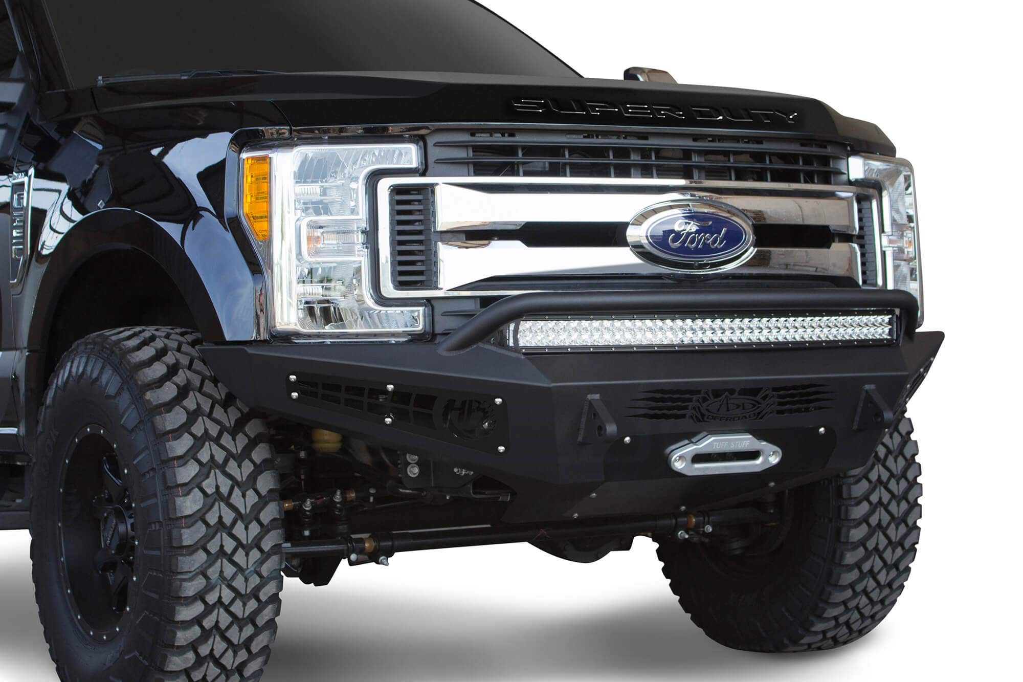 Addictive Desert Designs F167382840103 Honeybadger Front Bumper Honeybadger