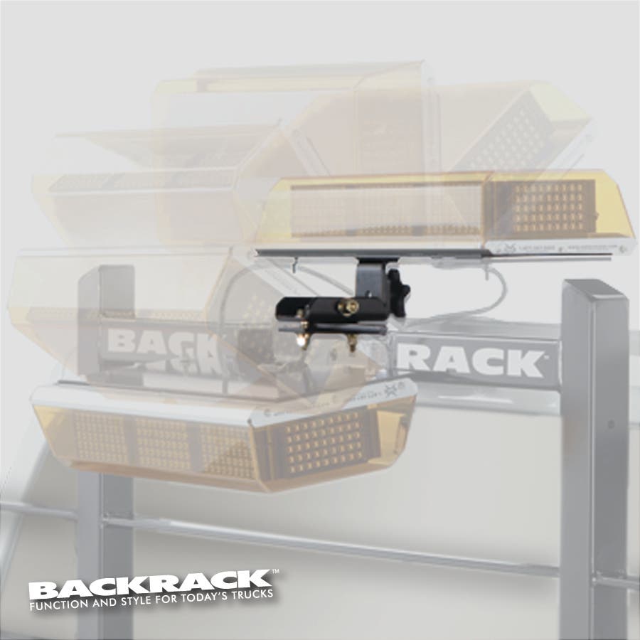 Backrack 91002Recf Utility Light Bracket Back Rack  Headache Rack Light Mount;
