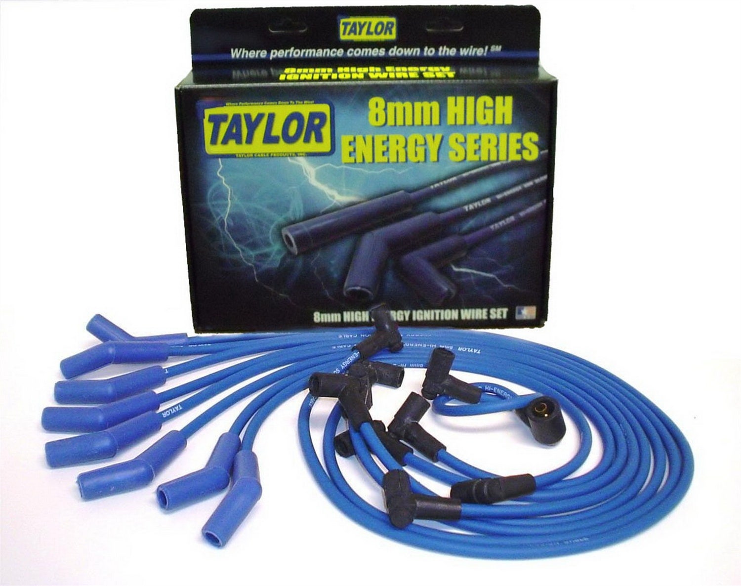 Taylor Cable 64604 High Energy 8Mm Ignition Wire Set   Spark Plug Wire Set High
