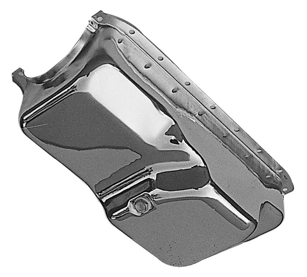Trans-Dapt Performance Products Chrome Oem-Style Oil Pan- Mopar 273-318-340;