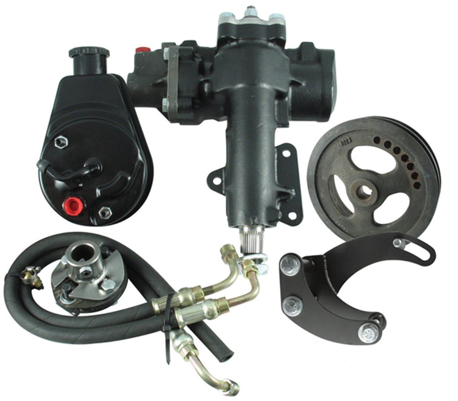 Borgeson 999016 Power Steering Conversion Kit Fits 63-65 Corvette   Power
