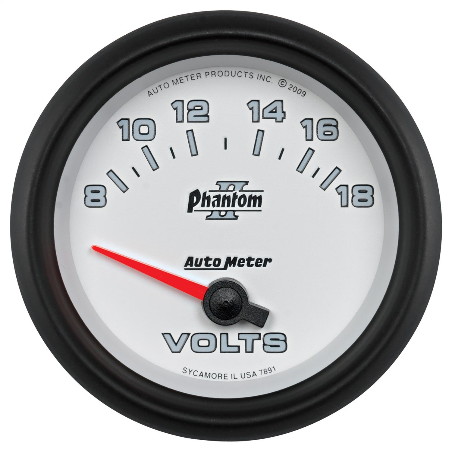 Autometer 7891 Phantom Ii Electric Voltmeter Gauge   Phantom Ii Electric