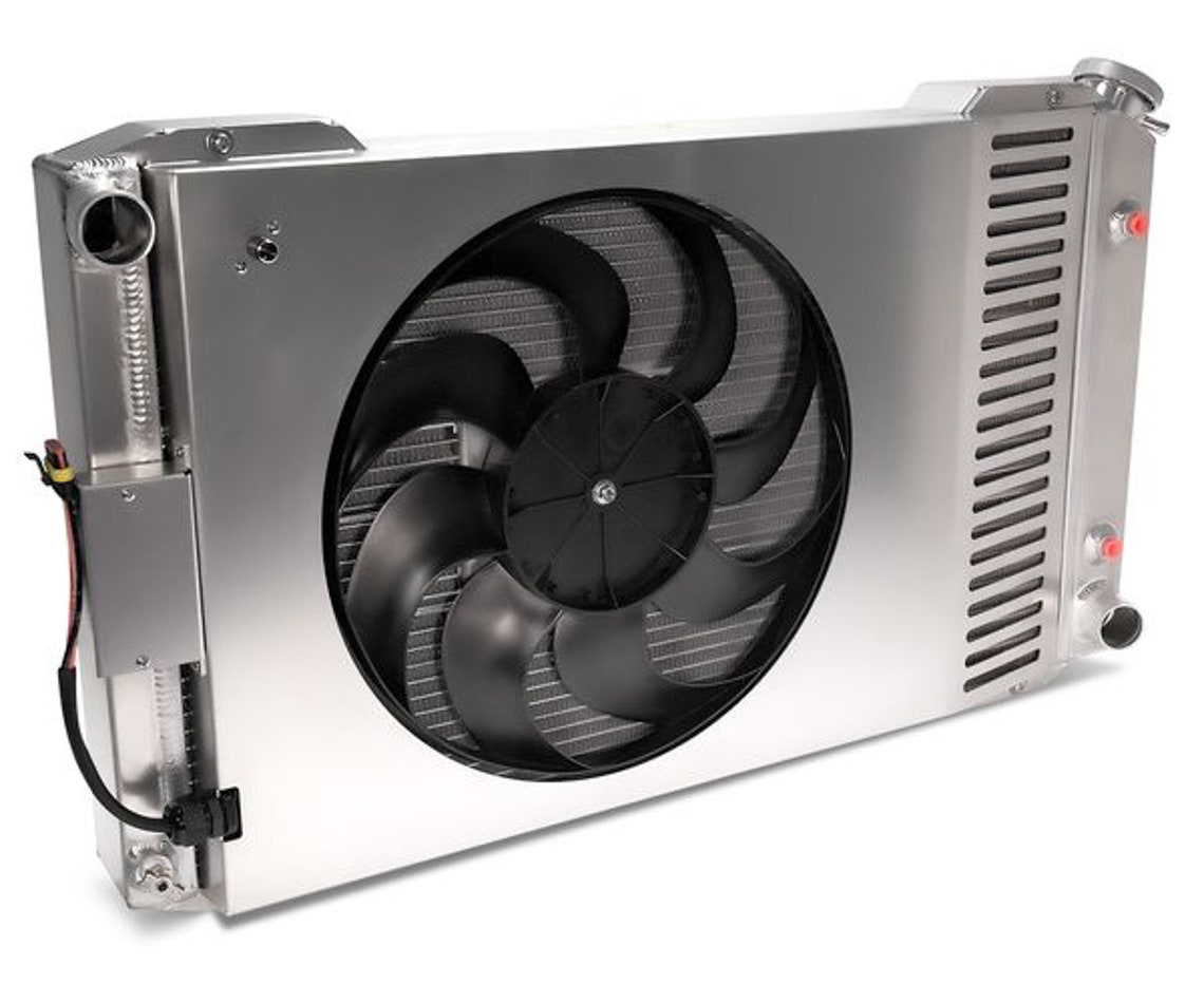 Radiator, Slim-Fit Direct Fit Series, 31-51/64 In W X 18-1/2 In H X 4 In D,