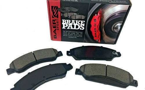 Baer D1092 Sport Pads - Front Brake Pad Set Baer Brakes  Brake Pad; Recommended