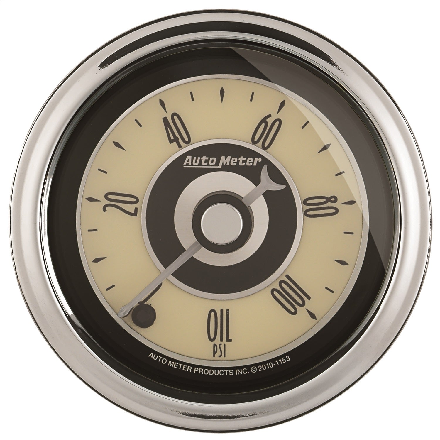 Autometer 1152 Cruiser Ad Oil Pressure Gauge   Cruiser Ad Oil Pressure Gauge