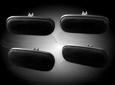 Recon 264131Bk Led Fender Lights 2002-2007 Dodge Ram Dually (4-Piece Set) -