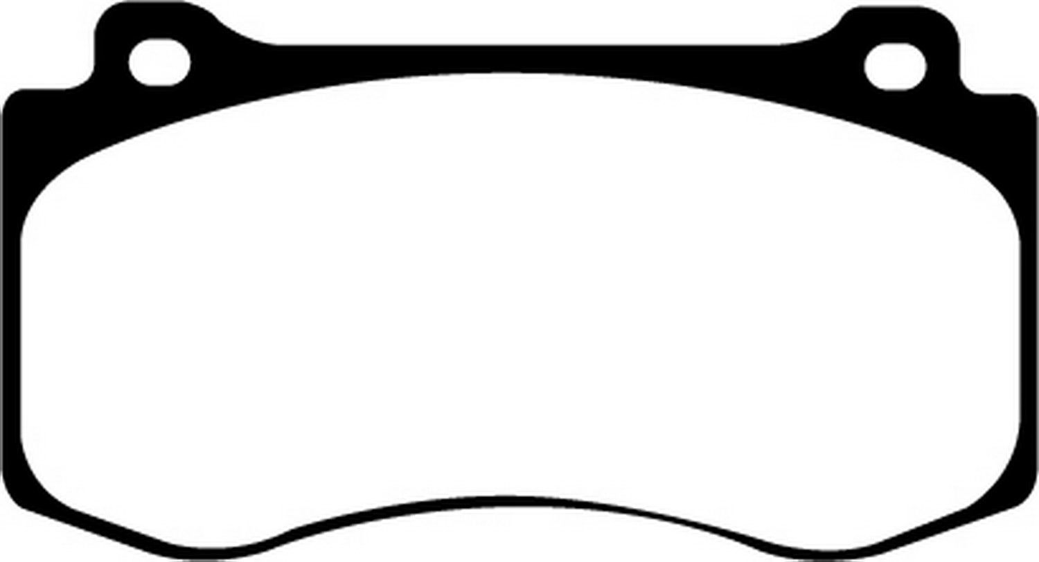 Ebc Brakes Dp31764c Redstuff Ceramic Low Dust Brake Pads   Brake Pad Redstuff;