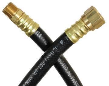 Jr Products 07-31485 3/8" Oem Lp Supply Hose (72")   Propane Hose; Diameter -
