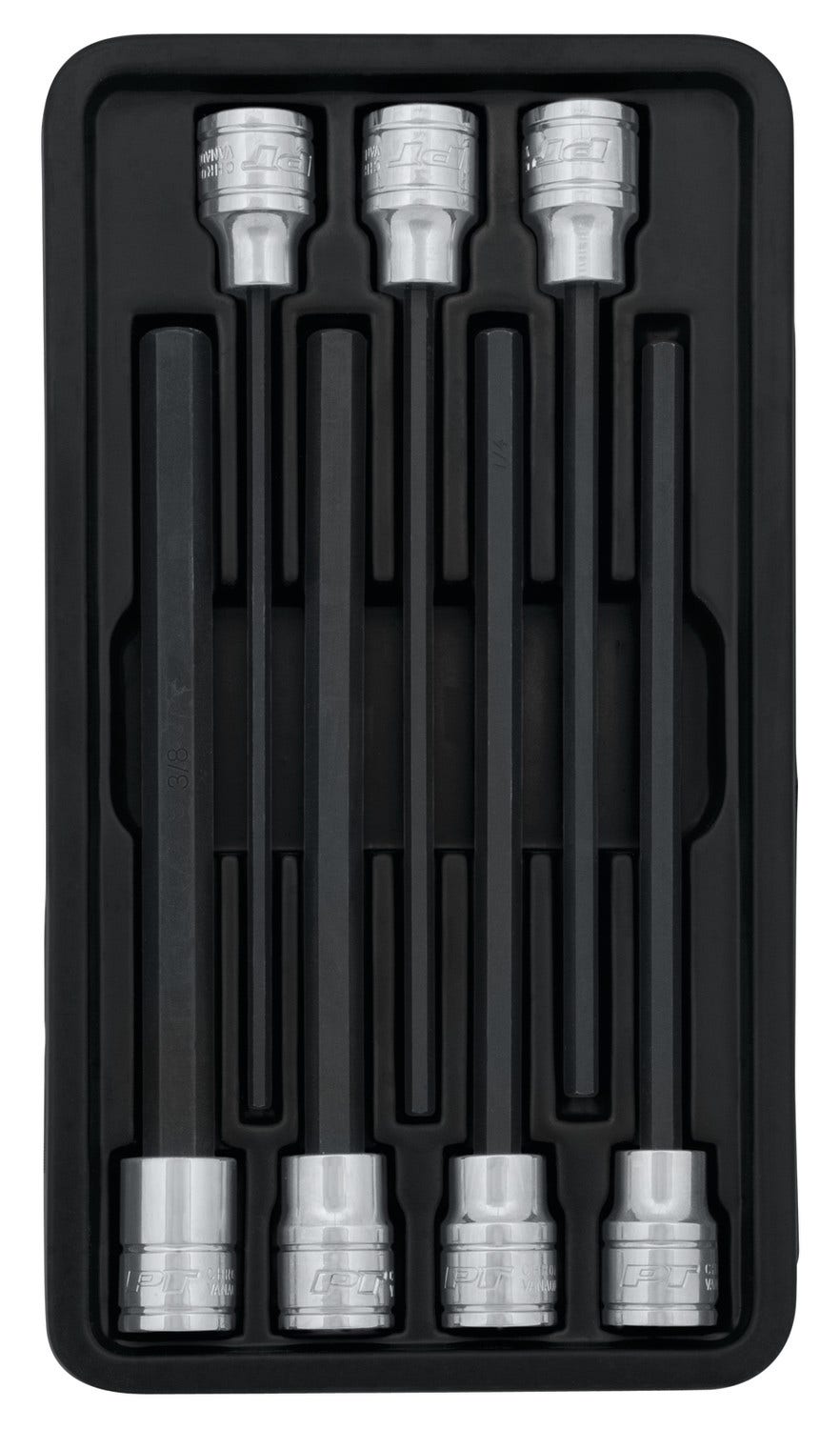 Performance Tool W38750 3/8" Drive Sae 7 Piece Hex Bit Set   3/8  Drive Sae 7
