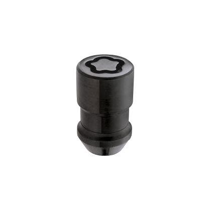 Mcgard 24548 Black Cone Seat Wheel Locks(1/2"-20 Thread Size) - Set Of 5  Wheel