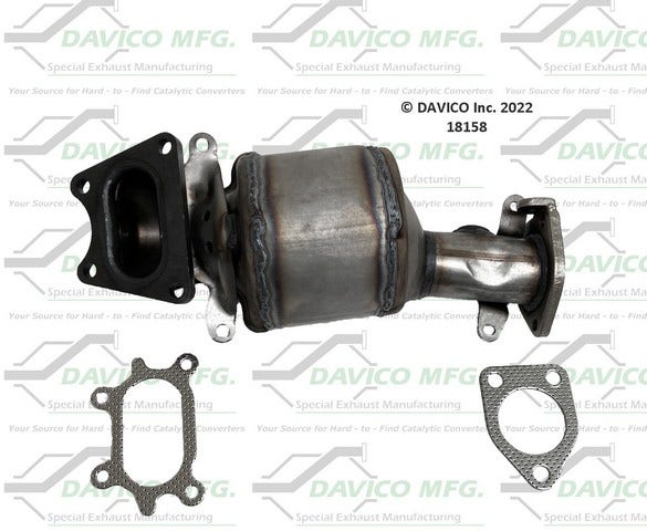 Davico Mfg Catalytic Converter P/N:18158  Catalytic Converter P/N: