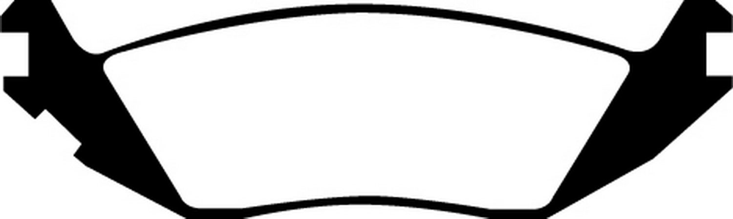 Ebc Brakes Dp61639 6000 Series Greenstuff Truck/Suv Brakes Disc Pads   Brake Pad
