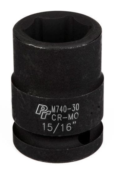 Performance Tool M740-30 3/4" Dr 15/16" Impact Socket   3/4  Dr 15/16  Impact