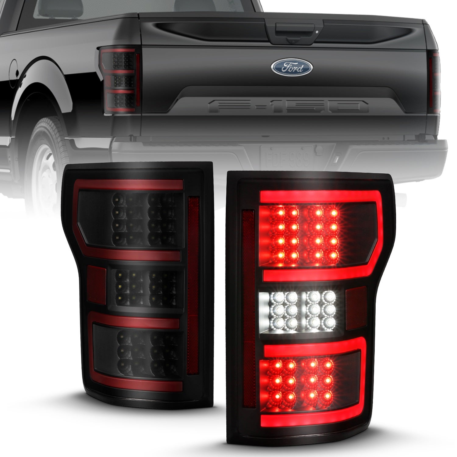 Anzo Usa 311314   Tail Light Assembly Fits 18-20 F-150