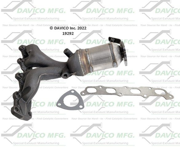 Davico Mfg Catalytic Converter P/N:19292  Catalytic Converter P/N: