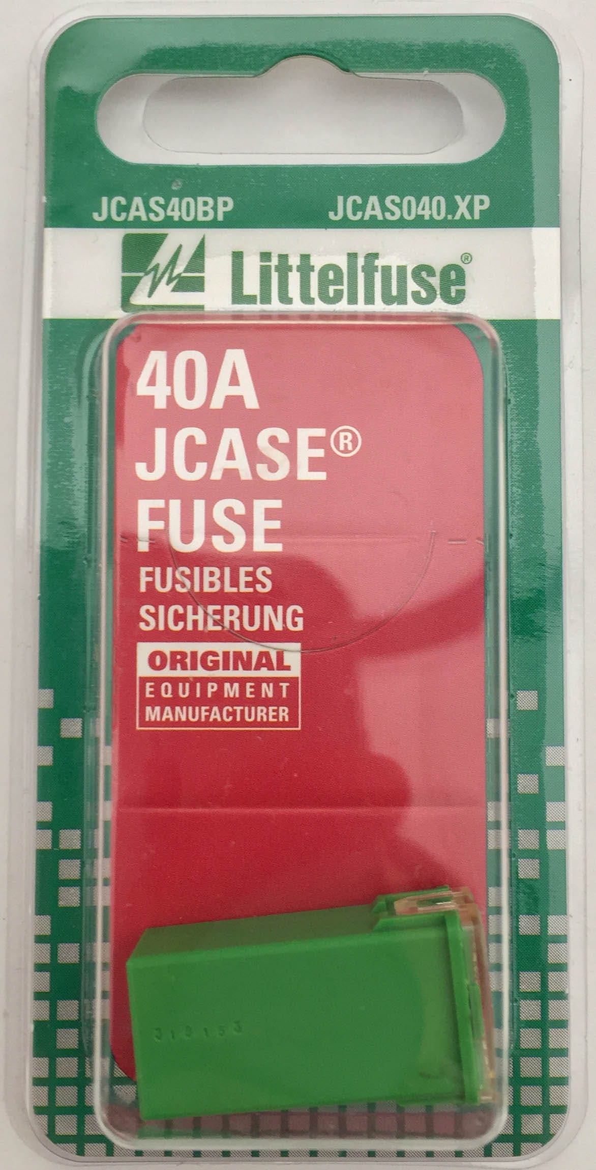 Jcase High Amp Fuse  40A   Fuse  Type - Cartridge Type, Ampere Rating (A) - 40