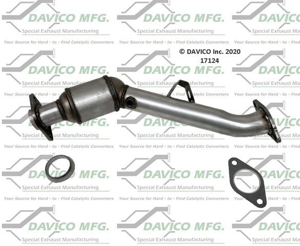 Davico Mfg Catalytic Converter P/N:17124  Catalytic Converter P/N: