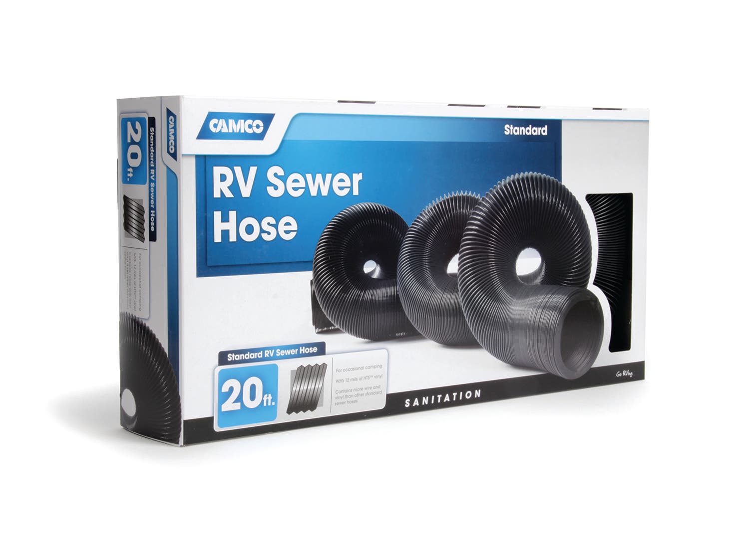 Camco Mfg. Inc./Rv Standard Rv Sewer Hose   Sewer Hose; Extended Length - 20