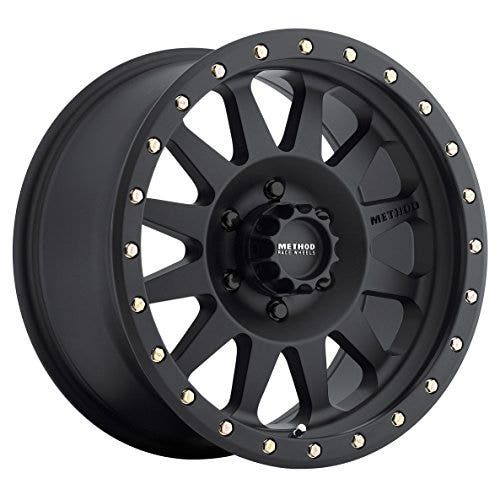 Method Race Wheels 304 Double Standard Matte Black 15X8" 5X4.5", 24Mm Offset
