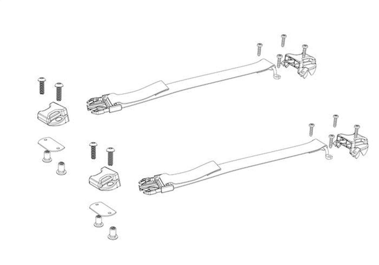 Bak Industries Parts-356A0009 Bakflip Buckle Kit   Bakflip Buckle Kit