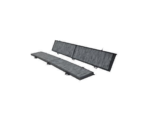 Wix Cabin Air Filter P/N:49371  Filters 49344 Air Filter; Shape - Unique, Type -