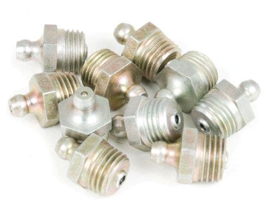 Performance Tool W54258 1/4" Npt Straight Grease Fitting, 10 Pack   1/4  Npt