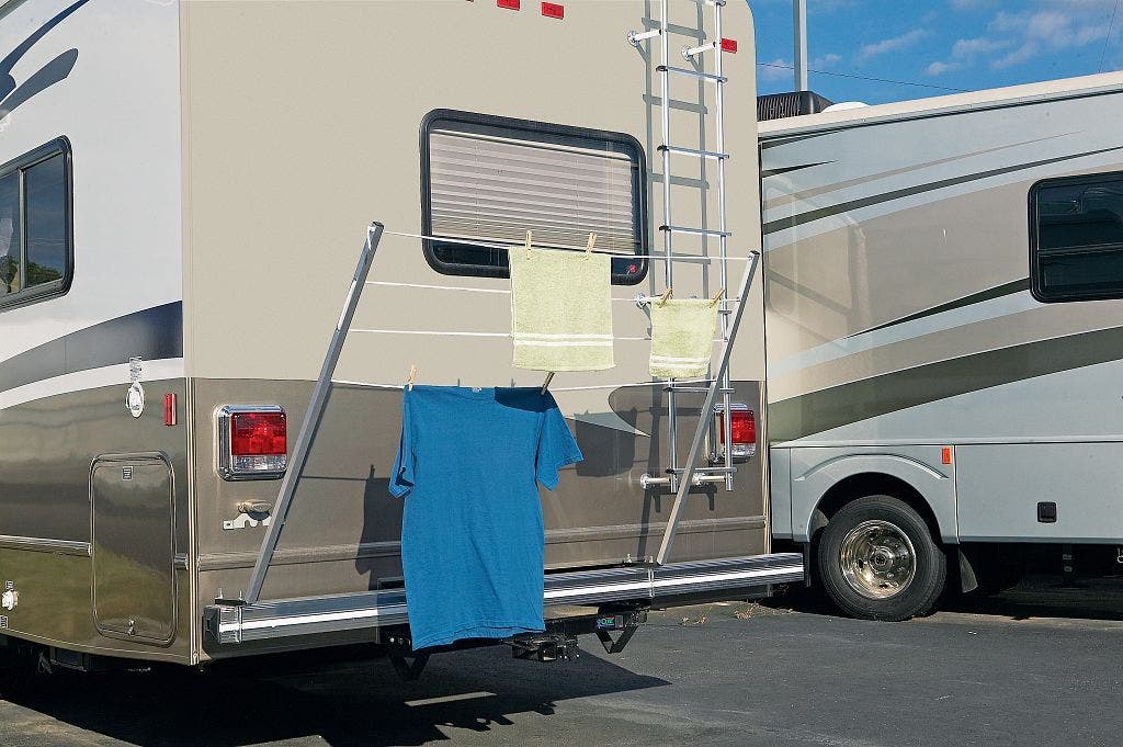 Stromberg Carlson Cl-100 48" Long Aluminum Bumper Mount Versatile Clothes Line