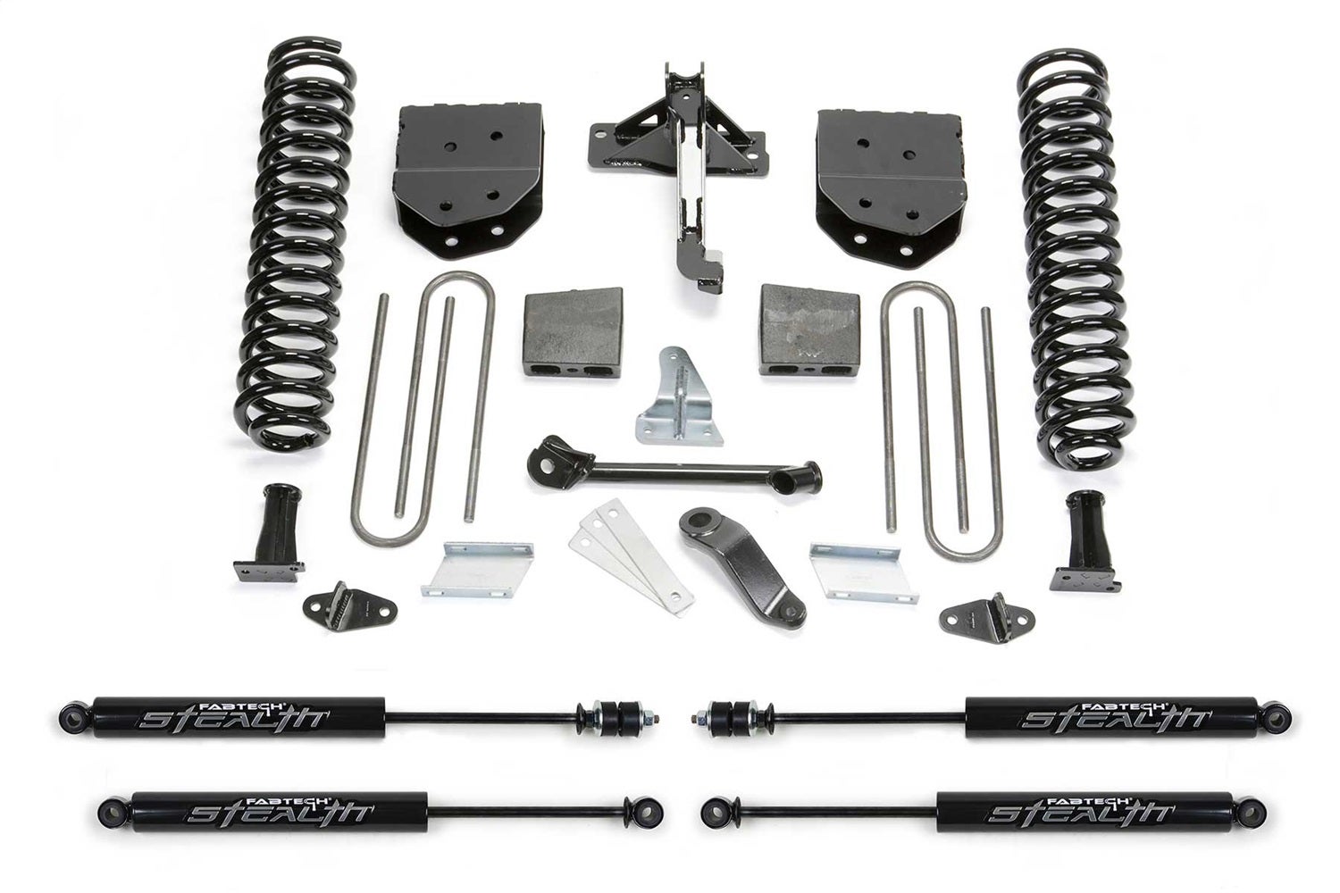 Fabtech K2210m Basic Lift System W/Shocks Fits F-250 Super Duty F-350 Super Duty