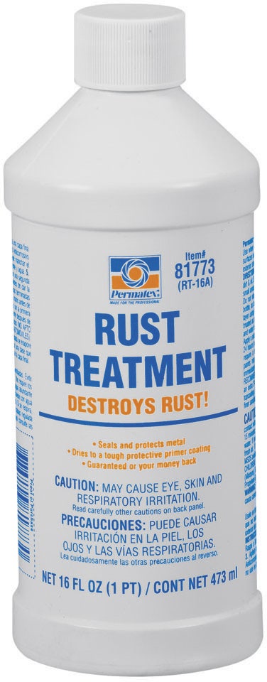 Permatex 81773 Rust Treatment , 16 Oz.   Rust Treatment , 16 Oz.