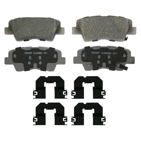 Wagner Brake Disc Brake Pad Set P/N:Qc1848  Disc Brake Pad Set P/N: