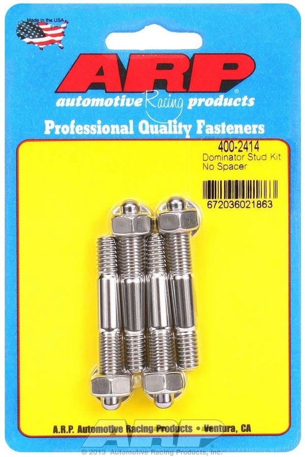 Arp 4002414 Stainless 300 Carburetor Stud Kit Arp 4002414 Stainless 300