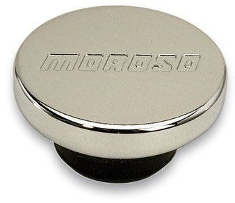 Moroso Filler Cap, Chrome  Performance  Oil Filler Cap; Attachment - Push In,