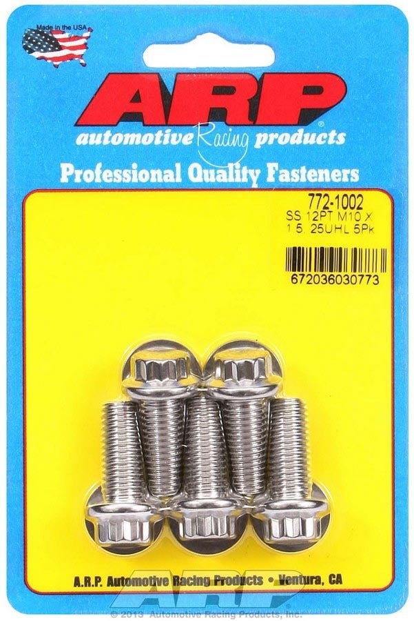 Arp (772-1002) Bolt, Stainless Steel Arp () Bolt, Stainless Steel